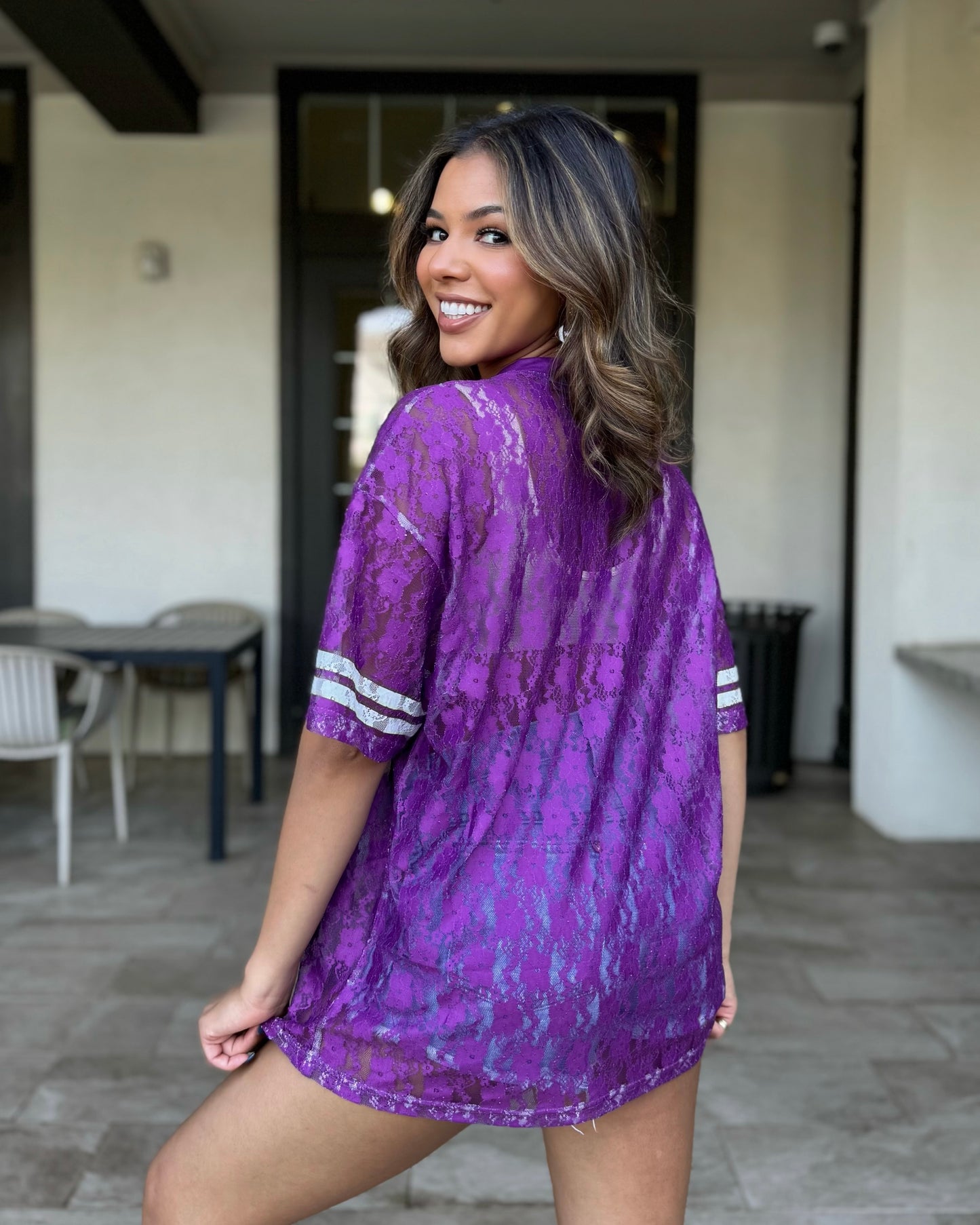 Purple Lace "It's Game Time" Jersey (Ships 9/30)