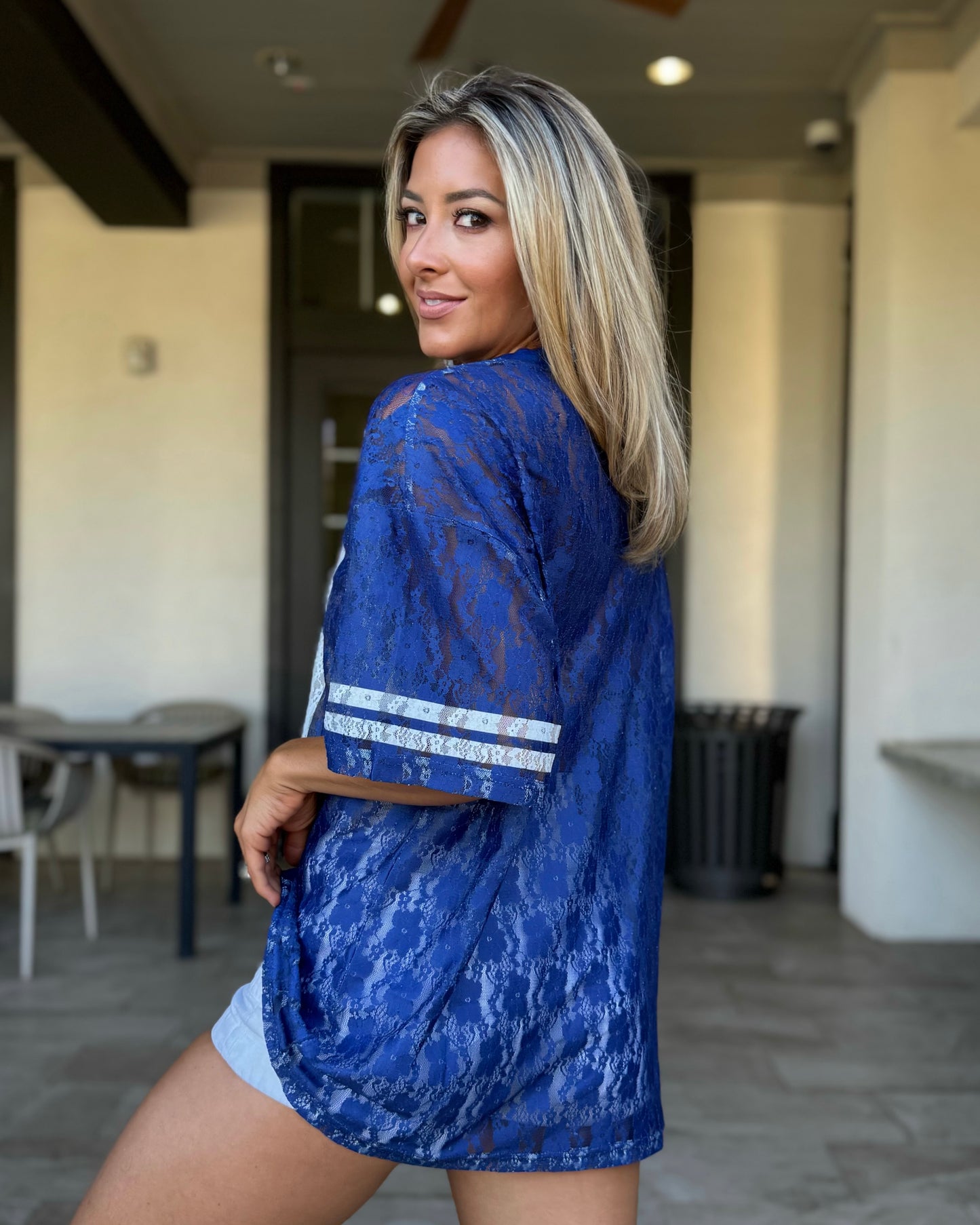 Blue Lace "It's Game Time" Jersey (Ships 9/30)