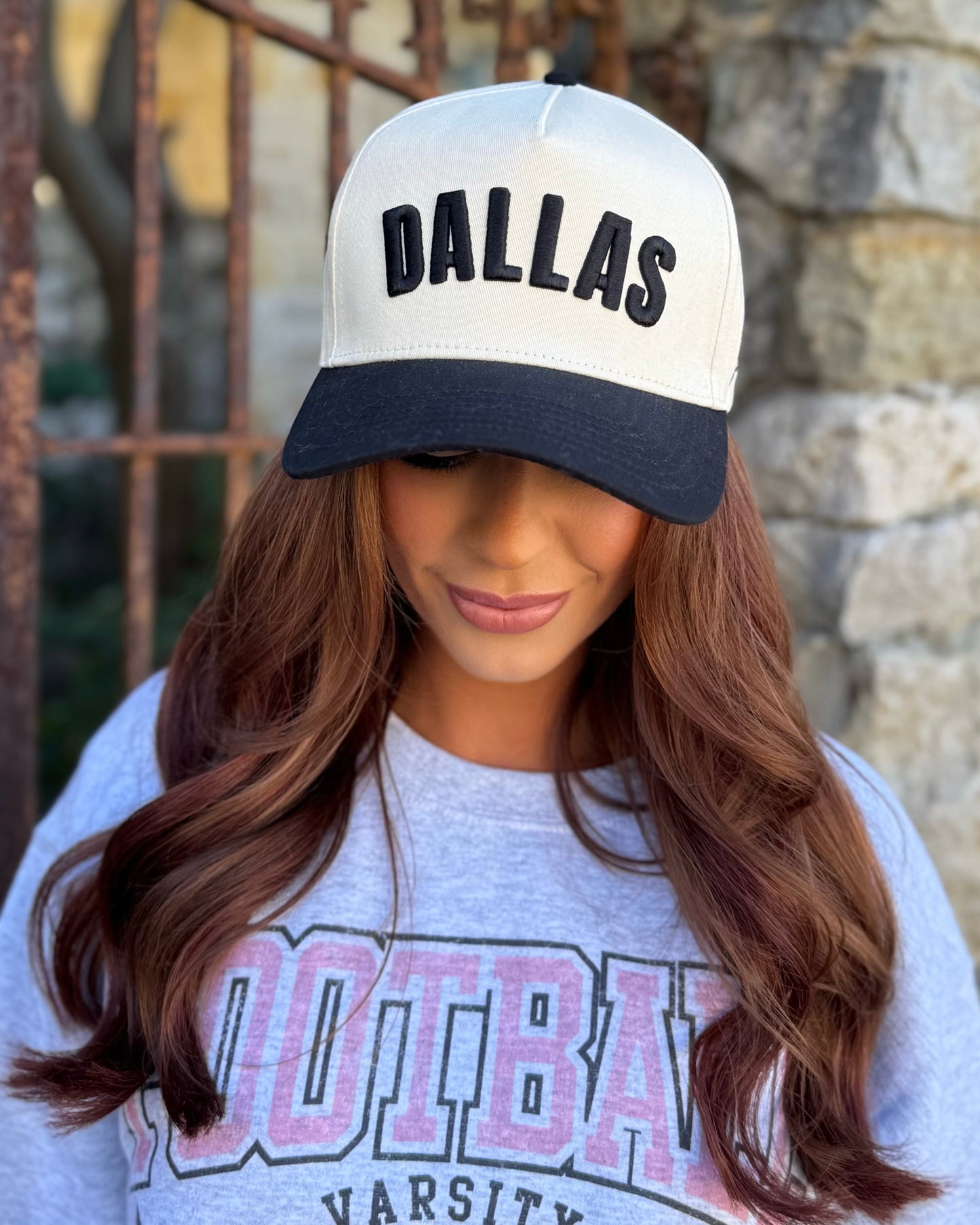 Unisex BLACK “Dallas” Cap