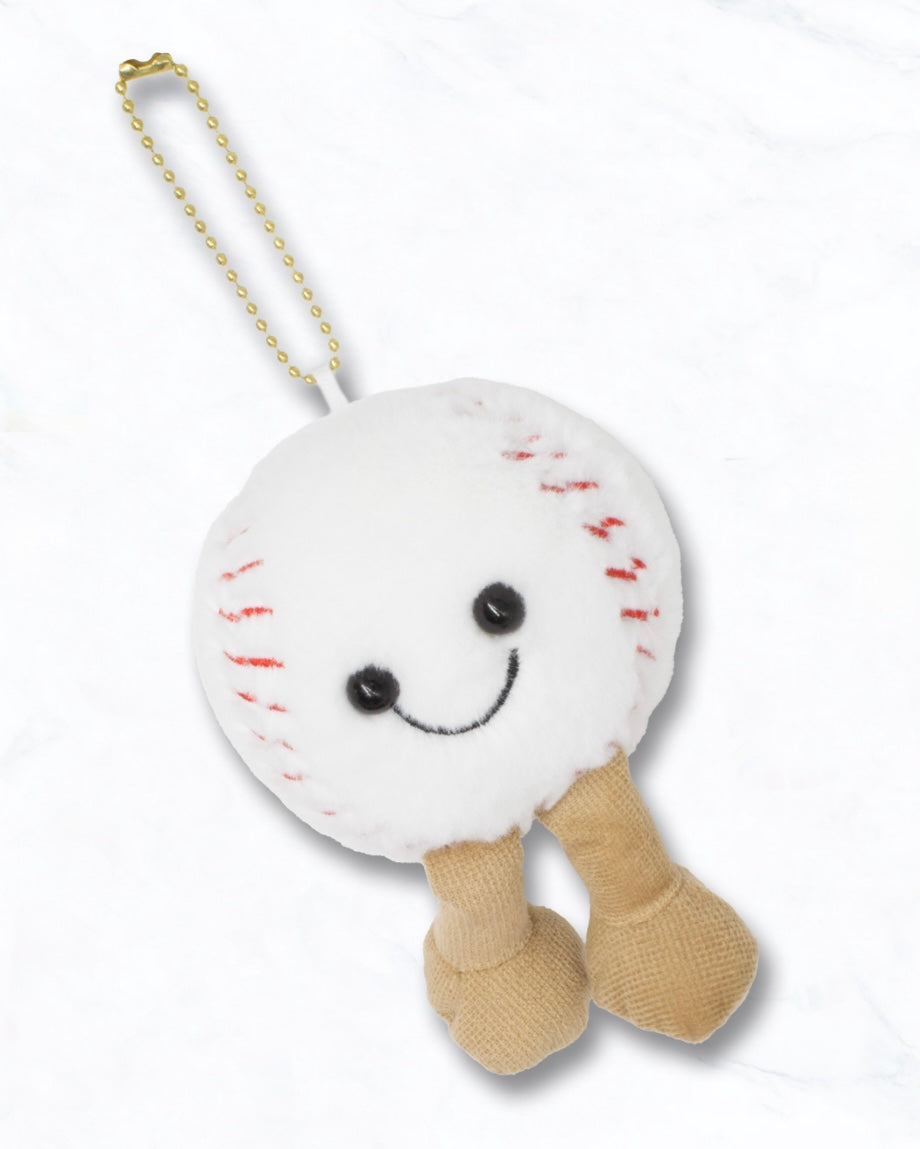 Baseball Plush Keychain