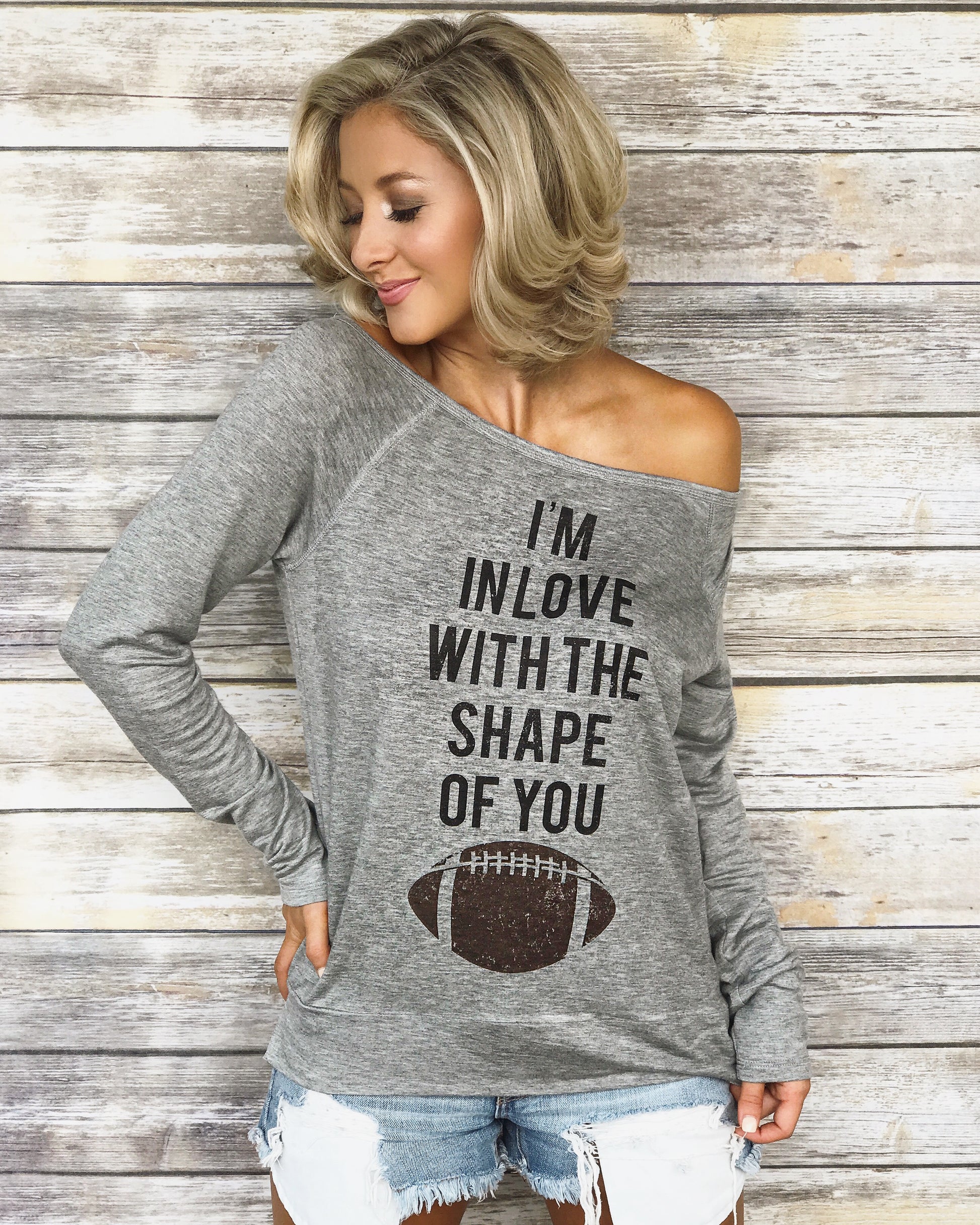 Football – I'm In Love With The Shape Of You - Live Love Gameday®