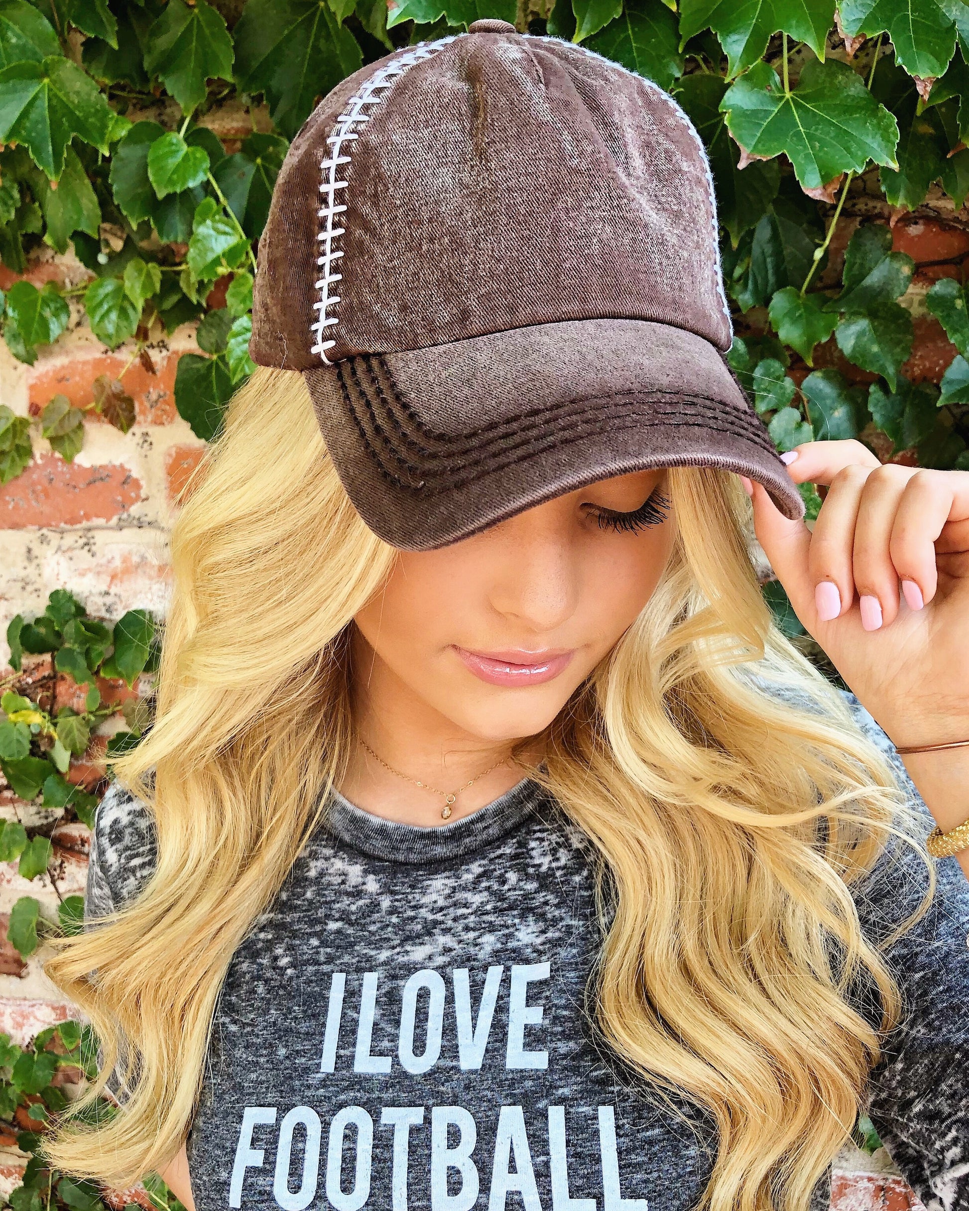 Football Cap – Plain - Live Love Gameday®